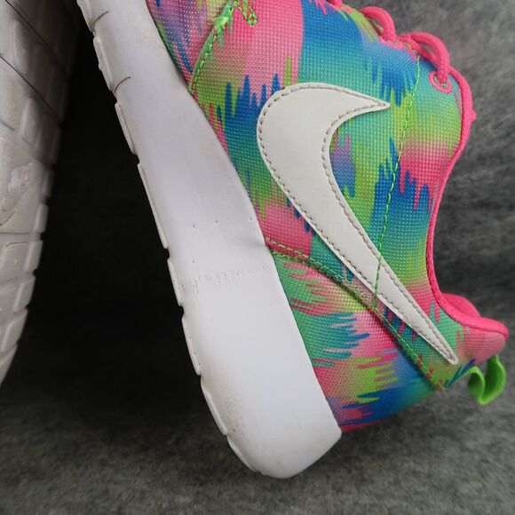 Nike Shoes Kids 7 Roshe Run Youth Athletic Sport Active School Bright Trainers - Picture 10 of 14